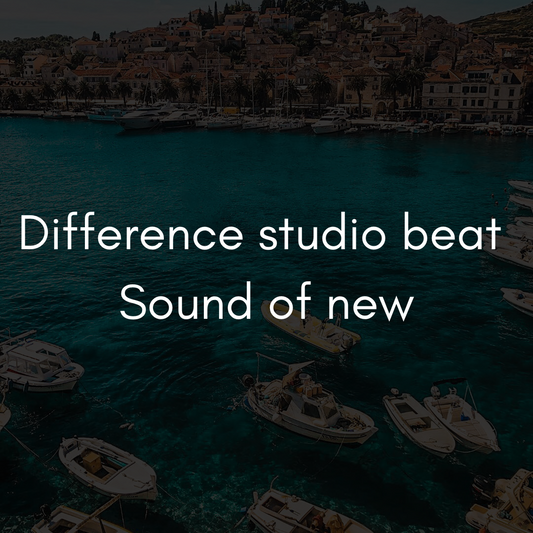 Difference studio beat Sound of new